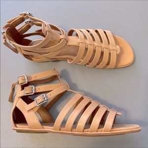 Gentle Souls Gladiator Leather Sandals 7